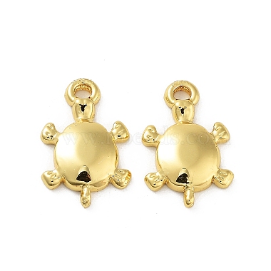 Real 18K Gold Plated Tortoise 304 Stainless Steel Pendants