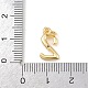 messing micro pave klar zirkonia charme(KK-P339-27G-02)-3