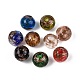 Handmade Gold Sand Lampwork Beads(LAMP-N045-01B)-1