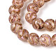 Handgemachte gold sand GlasPerlenstr&auml;nge(LAMP-T023-31A)-3