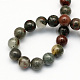 Natural African Bloodstone Beads Strands(X-G-S184-6mm)-2
