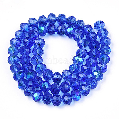 perles en verre plaquent brins(X1-EGLA-A034-T4mm-L26)-3