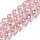 Transparent Crackle Glass Beads Strands(GLAA-N051-07)-1