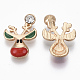 Alloy Enamel Cabochons(PALLOY-R119-16)-2