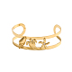 Marine Theme Stainless Steel Cuff Bangles(STAS-OY011-43G)-1