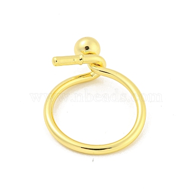 Round Brass Finger Rings(RJEW-G309-03G)-3