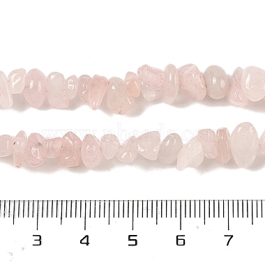 rose naturelle puce de quartz brins de perles(G-M205-02A)-4