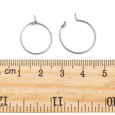 316 Surgical Stainless Steel Wine Glass Charms Rings(STAS-L214-01E)-4