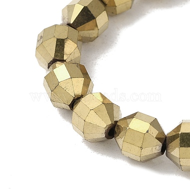 Electroplated Synthetic Non-magnetic Hematite Beads Strands(G-I364-L01)-4