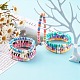 Polymer Clay Heishi Beads Stretch Bracelets Sets(BJEW-JB06176)-6