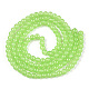 cuisson imitation peinte jade verre brins de perles rondes(DGLA-Q021-6mm-09)-2