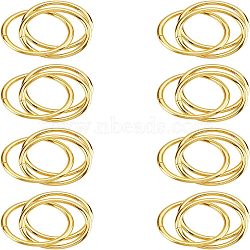 Fingerinspire Iron Napkin Rings, Napkin Holder Adornment, Restaurant Daily Accessaries, Ring, Golden, 45x4mm, 8pcs(AJEW-FG0001-65)