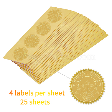 pegatinas autoadhesivas en relieve de lámina de oro(DIY-WH0211-046)-3