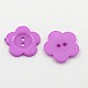 Acrylic Sewing Buttons for Costume Design(BUTT-E074-B-07)-2