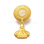 Enamel Pins, Alloy Lapel Pin Backs for Backpack Clothes, JHS Grail, 40.5x20.5mm(JEWB-C053-01A-G)