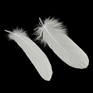 Goose Feather Costume Accessories, Dyed, White, 160~215x36~47mm(X-FIND-Q044-12)
