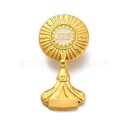 Enamel Pins, Alloy Lapel Pin Backs for Backpack Clothes, JHS Grail, 40.5x20.5mm(JEWB-C053-01A-G)