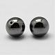 Non-magnetic Synthetic Hematite Beads(G-P162-02-4mm)-2