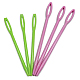 13Pcs ABS Plastic Knitting Sewing Needles(PW22062476769)-2