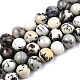 Natural Dendritic Jasper Beads Strands(G-T129-17)-1