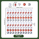 2 Sets Paper Self-Adhesive Stickers(DIY-PH0036-04)-2