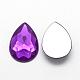 Acrylic Rhinestone Flat Back Cabochons(GACR-Q010-18x25-13)-2