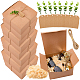 8Pcs Square Folding Kraft Paper Mailer Boxes(CON-CP0001-018C)-1