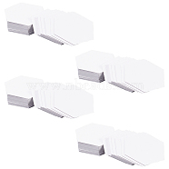Paper Quilting Templates, English Paper Piecing, DIY Patchwork Sewing Crafts, Hexagon, White, 45x52x0.2mm, Unilateral Length: 26mm, 100pcs/bag(TOOL-NB0001-41A)