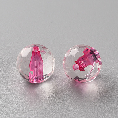 Transparent Acrylic Beads(X-TACR-S154-10A)-2
