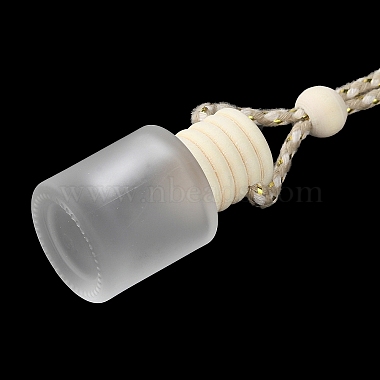 Glass Perfume Bottles Air Freshener Diffuser Bottle Hanging Ornament(AJEW-P111-01C)-4