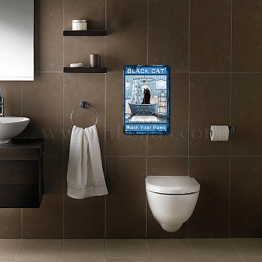 Rectangle Metal Iron Sign Poster(AJEW-WH0157-311)-6