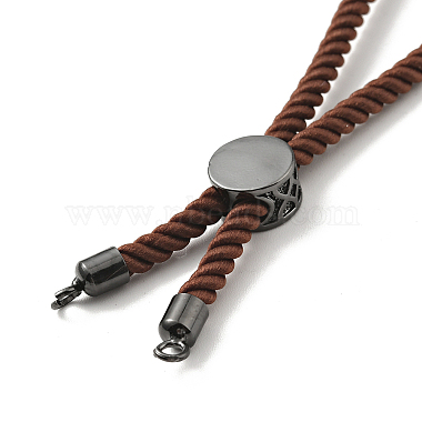 Half Finished Twisted Milan Rope Slider Bracelets(FIND-G032-01B-18)-3