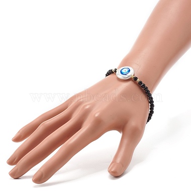 Evil Eye Stretch Bracelet for Girl Women(BJEW-JB06959-01)-3