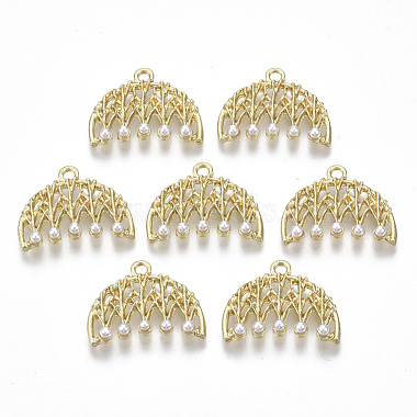 Light Gold White Others Alloy+Other Material Pendants