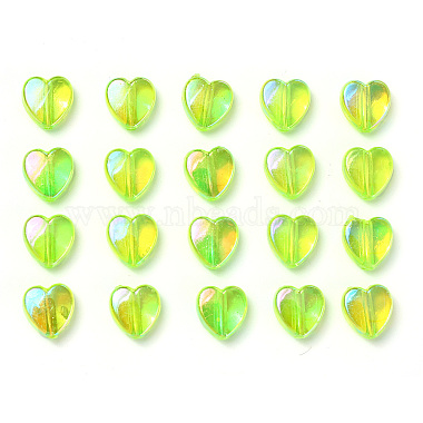 100Pcs Eco-Friendly Transparent Acrylic Beads(TACR-YW0001-07G)-2