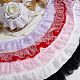 10 Yards Polyester Lace Ribbon(OCOR-GF0006-25C)-6