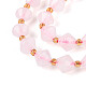 naturel a augment&eacute; perles de quartz brins(G-T144-23A-05)-3