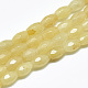 Natural Topaz Jade Beads Strands(G-S357-A12)-1