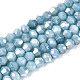 Ombre Effect Dyed Glass Beads Strands(GLAA-T025-4mm-09G)-1