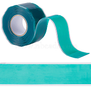 Waterproof Silicone Adhesion Tape, Multi-Purpose Repair Tape, Sea Green, 2.5x0.05cm(FIND-WH0420-87C)