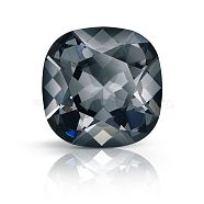 Preciosa&reg MAXIMA Crystal Fancy Stones, Czech Crystal, 435 36 132 Cushion Square, Aluminium Layer, 00030 260 NightFall, 12x12mm(X-PRC-FC12-00030-260)