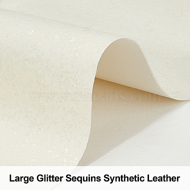 Paillette Imitation Leather Fabric(DIY-WH0221-27C)-3