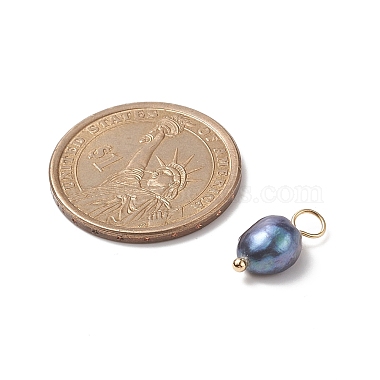 Pendentifs de perles d'eau douce de culture naturelle(PALLOY-JF01949-01)-4