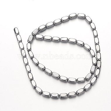Electroplate Non-magnetic Synthetic Hematite Bead Strands(G-F300-40A-01)-2