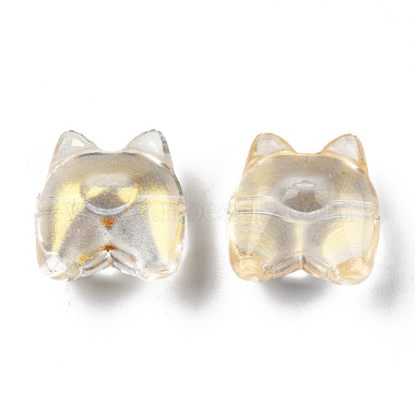 Transparent Spray Painted Glass Beads(GLAA-N035-034-D01)-2