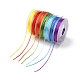 7 rouleaux 7 couleurs jeu de cordes en cristal élastique plat(EW-YW0001-09)-2