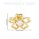 Brass Stud Earrings(EJEW-LP0007-074)-2
