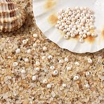 10Pcs Natural Cultured Freshwater Pearl Beads, Potato, Seashell Color, 1.5~2x1.5~3x1.5~2mm, Hole: 0.5mm(PEAR-YW0001-48)