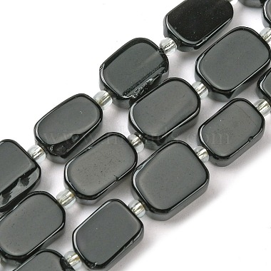 Rectangle Obsidian Beads