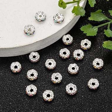 Brass Rhinestone Spacer Beads(RB-A014-L6mm-28S)-6